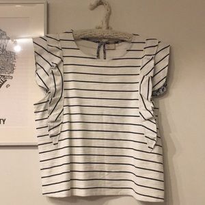 Anthropologie decorative tee size medium